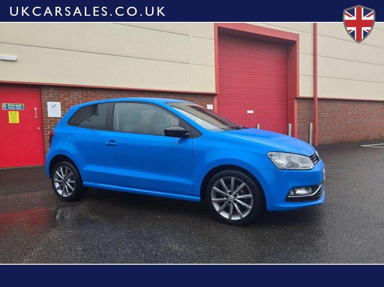 2015 Volkswagen Polo 1.0 BlueMotion Tech SE Design Euro 6 (s/s) 3dr HATCHBACK Petrol Manual