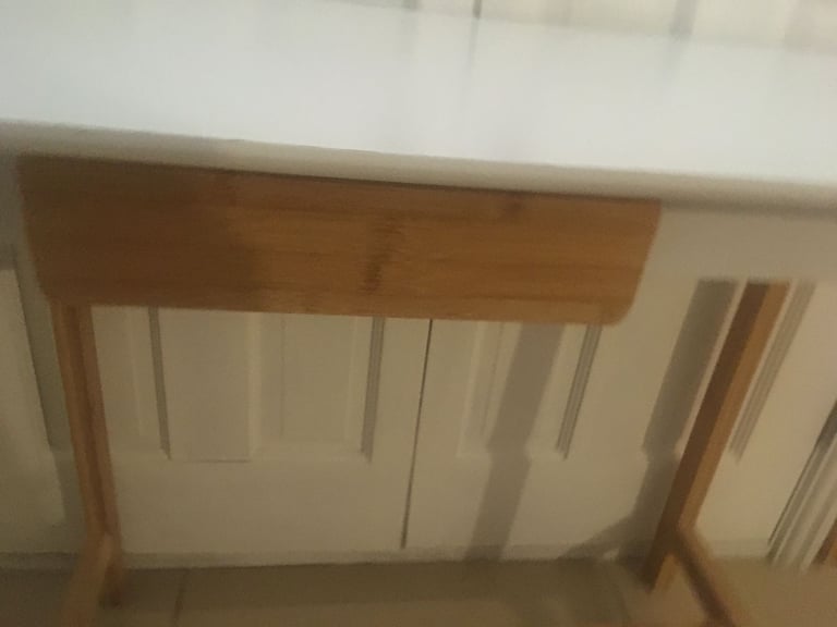 Futon Company Solid wood small desk with a drawer 