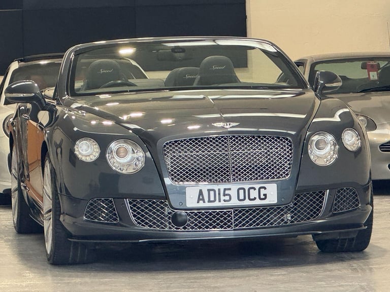 2015 Bentley Continental 6.0 W12 Speed 2dr Auto CONVERTIBLE PETROL Automatic