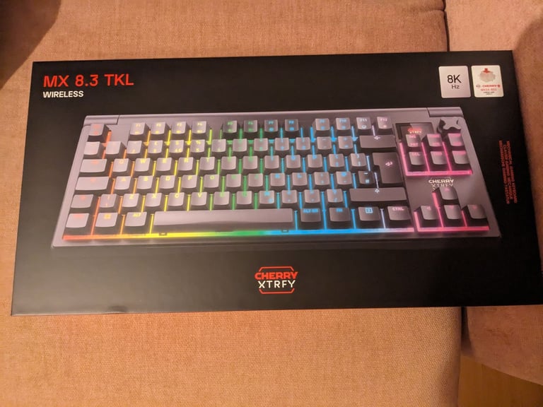 image for Cherry Xtrfy MX 8.3 TKL wireless keyboard new boxed sealed 