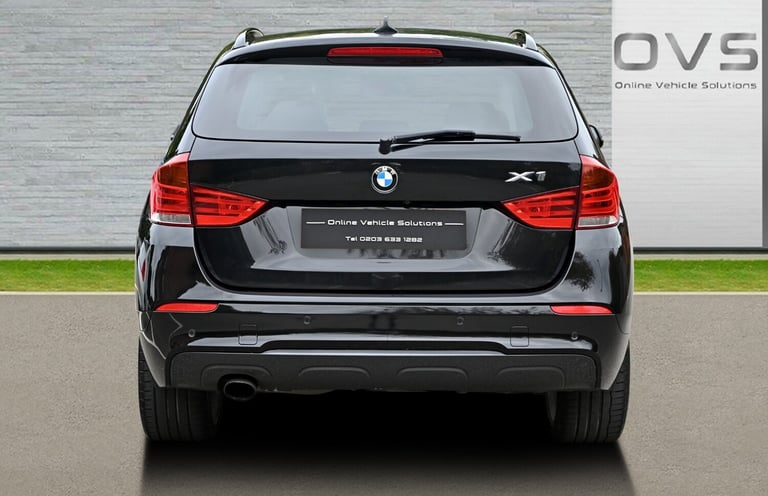 BMW X1 M SPORT 2.0d DIESEL X-DRIVE/4X4 AUTO 5DR HATCHBACK 2014 [64] BLACK