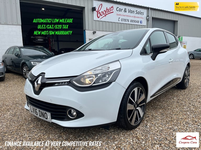 2016 Renault Clio 1.5 dCi 90 Dynamique S Nav 5dr Auto HATCHBACK Diesel Automatic