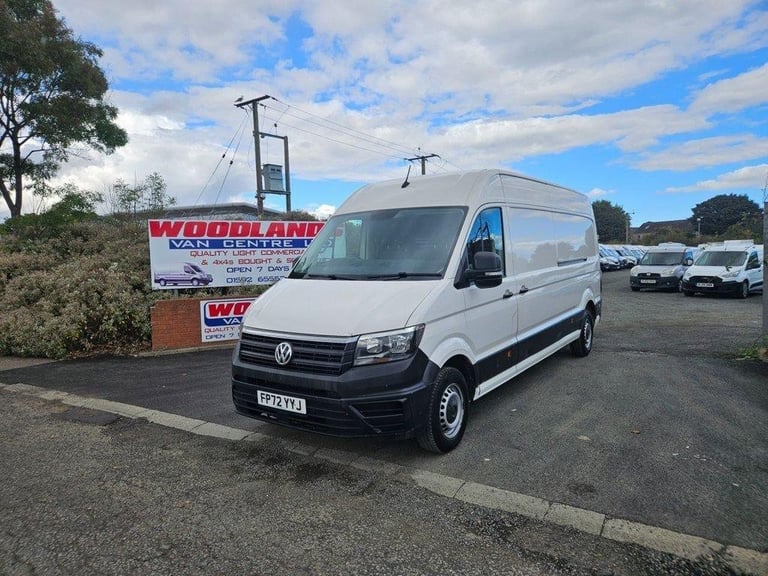 2022 ON 72 PLATE VOLKSWAGEN CRAFTER CR 35 STARTLINE TDI 140BHP LWB 4 METRE 