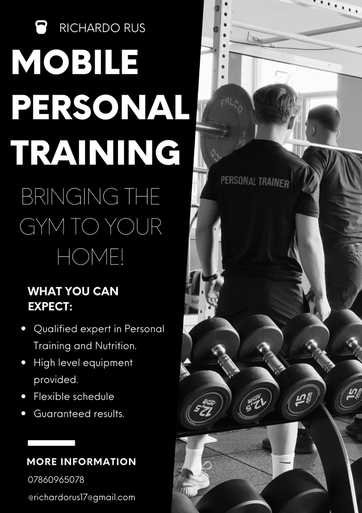 Mobile Personal Training - Bringing the Gym to Your Home!