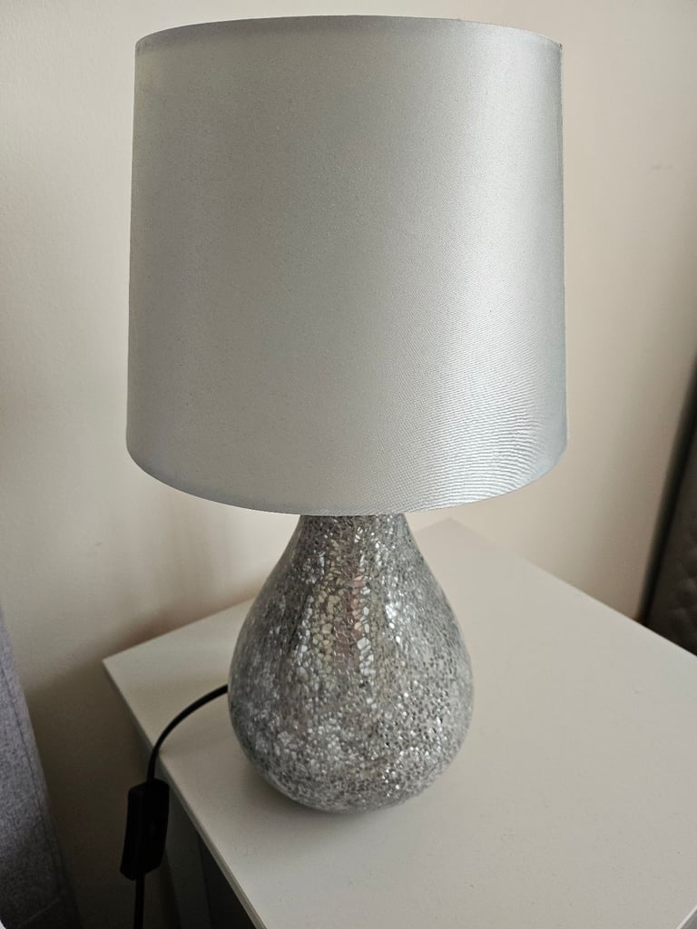 image for Silver table lamp 