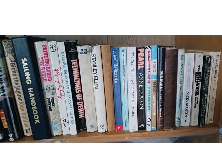 50 Mixed Books, Both hardback & Paperback, Novels, Biography, Real Life & More