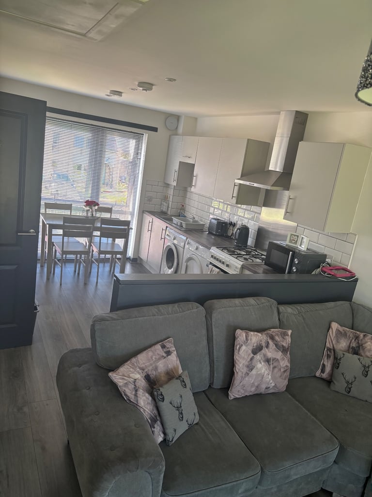 2 bed new build to swap 