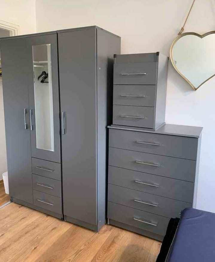 Brand New Wardrobe For Sale Free Delivery Contact Me On WhatsApp 
