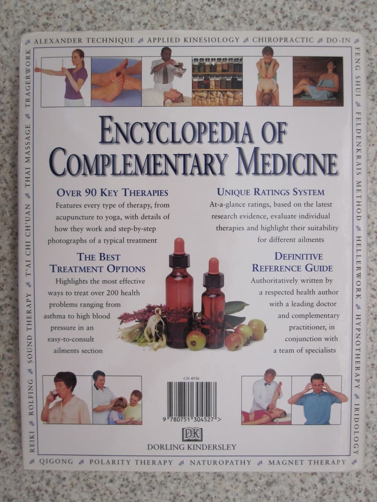 Dorling Kindersley Encyclopedia of Complementary Medicine A4 Sized Hardback Book