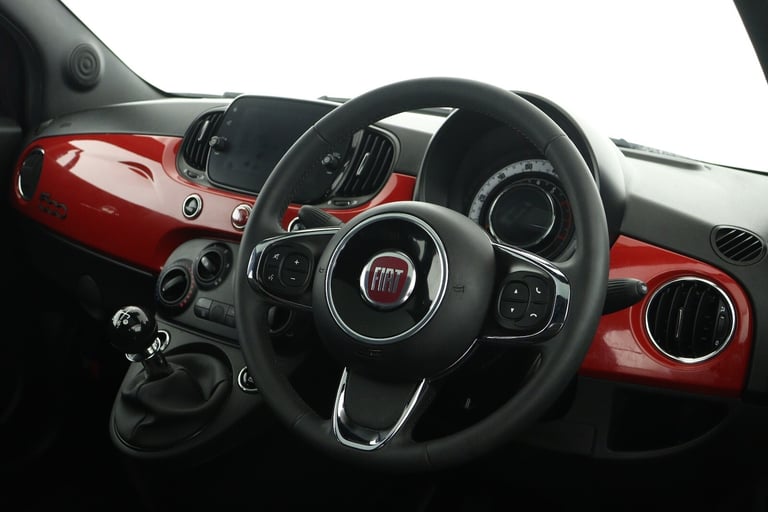 2023 Fiat 500 1.0 Mild Hybrid Red 3dr Hatchback Petrol Manual