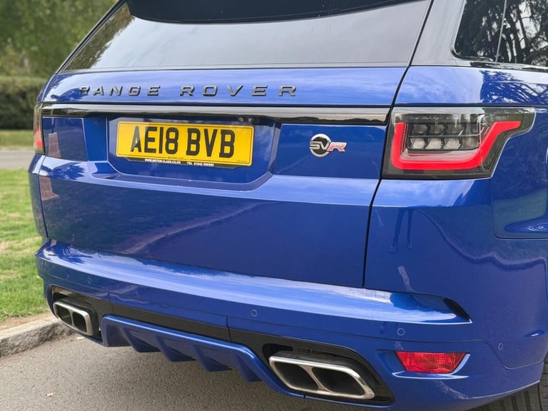 2018 Land Rover Range Rover Sport 5.0 P575 V8 SVR Auto 4WD Euro 6 (s/s) 5dr ESTATE Petrol Automatic