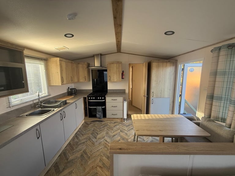 OFF SITE static caravan Scotland double glazed & heated 2 bed ABI Blenheim 39x12
