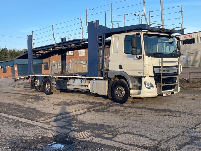 2014 7 CAR TRANSPORTER EURO 6 DAF CF 330 BELLE 26 TON HGV RECOVERY TRUCK