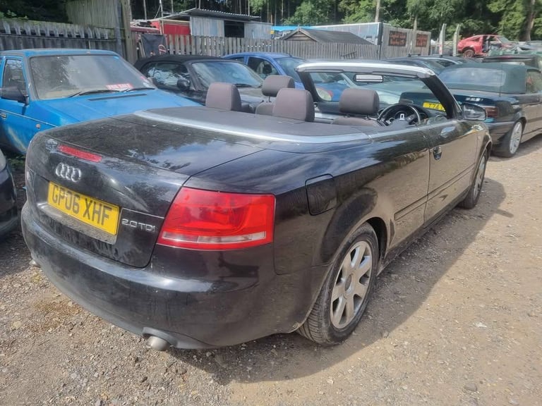 2006 AUDI A4 convertible 2.0 diesel manual
