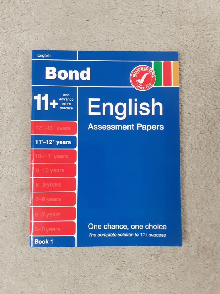 image for English Assessment Papers 11+  11-12 years