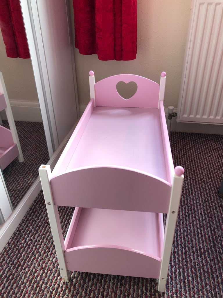 Toy highchair and bunkbed