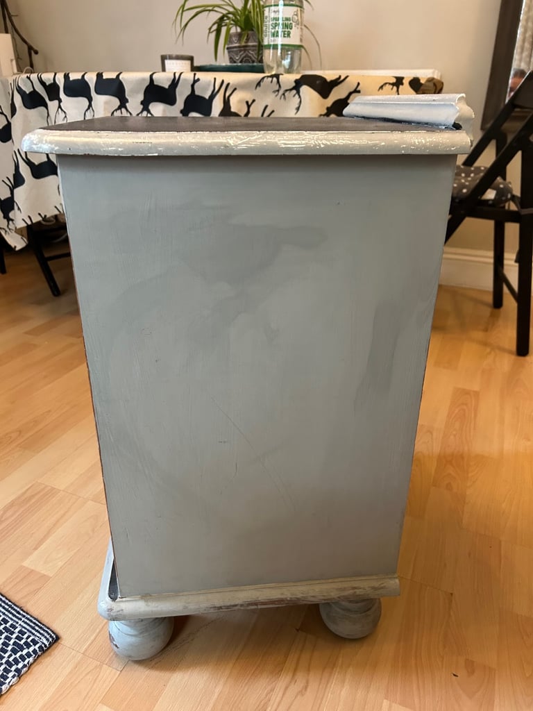 Solid wood beside table 