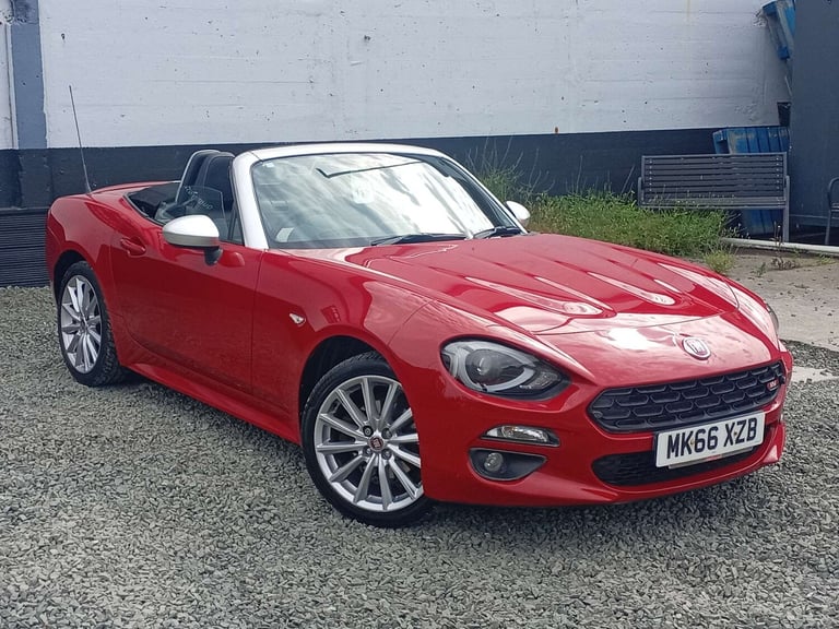 2016 Fiat 124 Spider 1.4 Multiair Anniversary 2dr CONVERTIBLE PETROL Manual