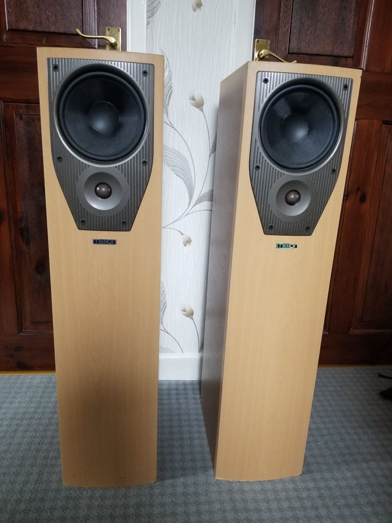Mission M73i Beech floorstanding speakers 