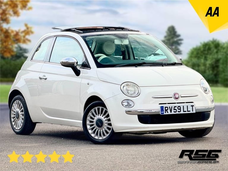 image for 2009 Fiat 500 1.4 Lounge 3dr [Start Stop] HATCHBACK PETROL Manual