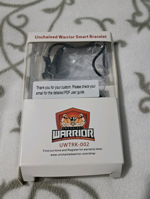 Unchained warrior hot sale fitness tracker