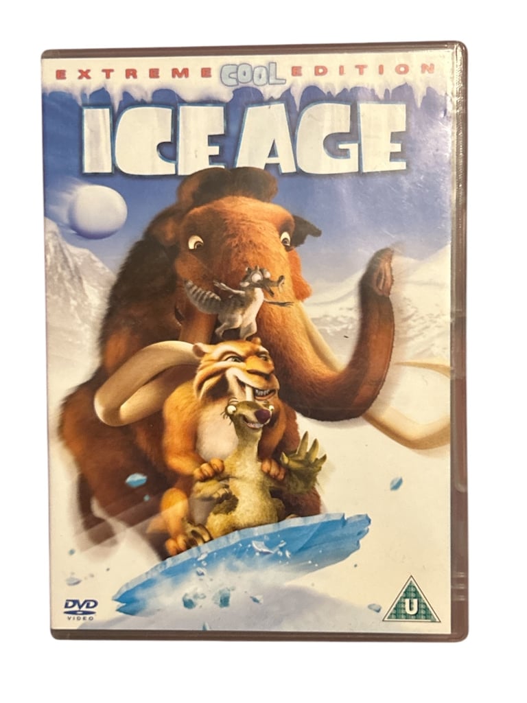 image for Extreme Cool Edition Ice Age U Rated DVD FILM Kids Family Childrens Movie Rainy Sofa Days VGC