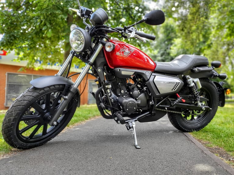 NEW Keeway K LIGHT 125 CBT Learner Legal Harley Style Cruiser Motorcycle