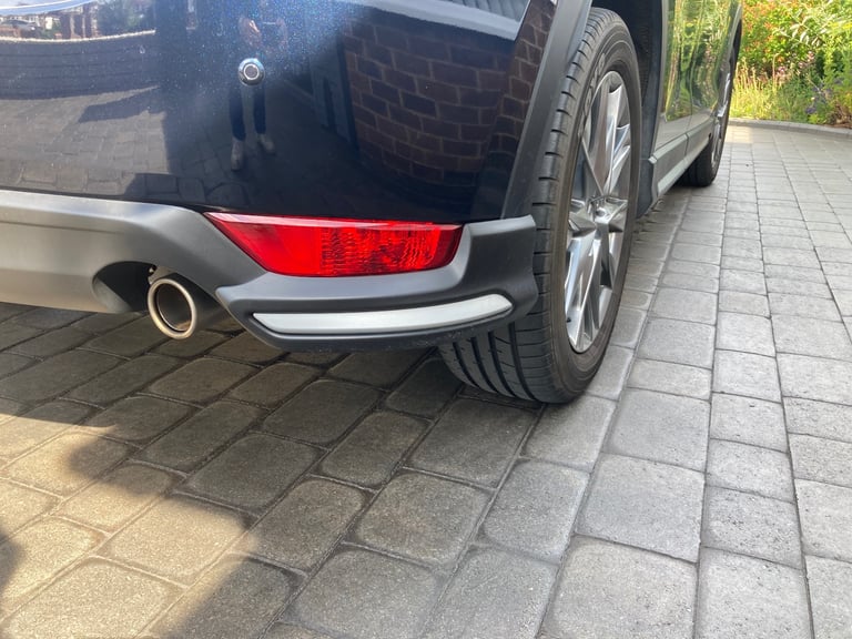 Mazda CX-5 2018 Aero rear underskirt corner section. 