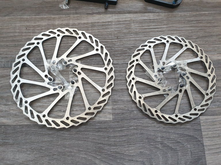 Disc brake rotors set front & rear + fittings 