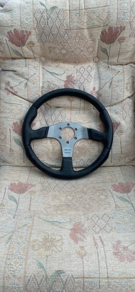 image for Momo race steering wheel 