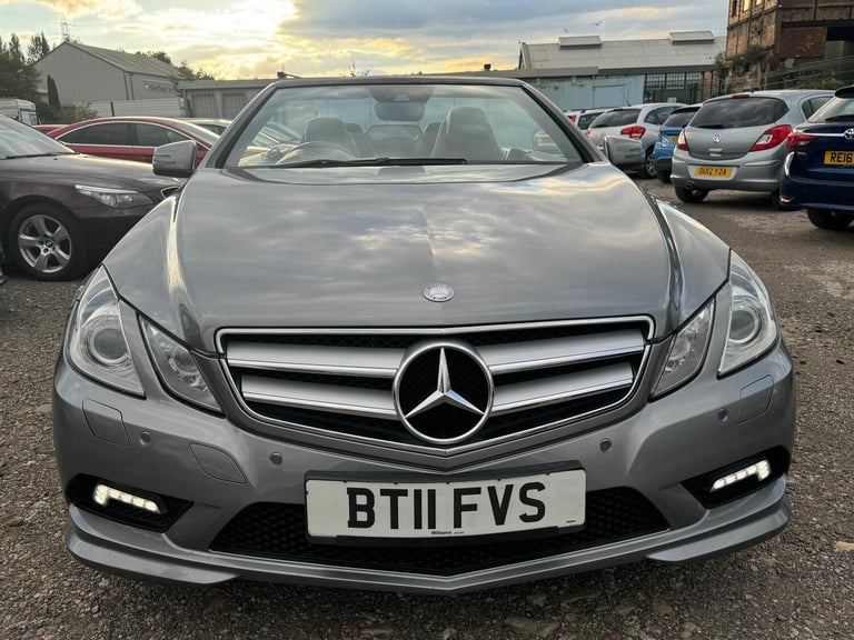 2011 Mercedes-Benz E-Class E250 CDI BlueEFFICIENCY Sport 2dr Tip Auto CONVERTIBLE DIESEL Automatic