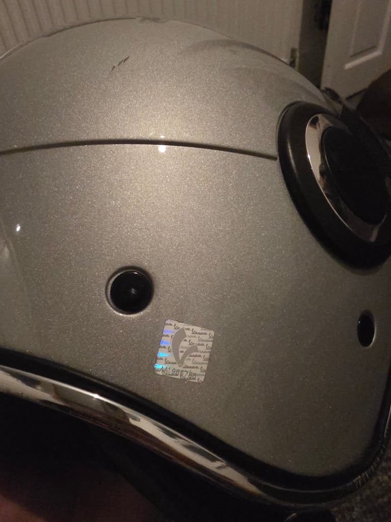 Vespa 70th anniversay helmet