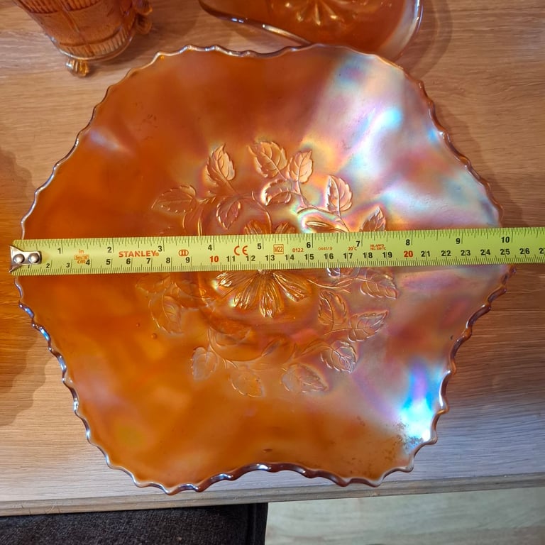 Carnival glass collection