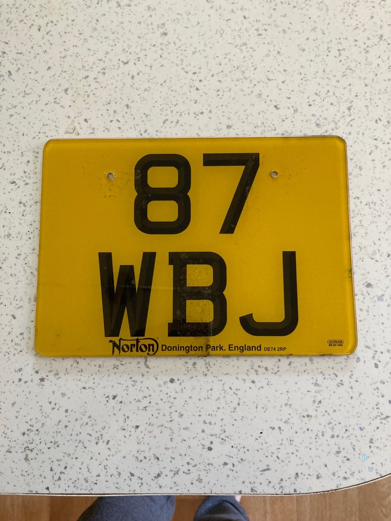 image for Private registration number 