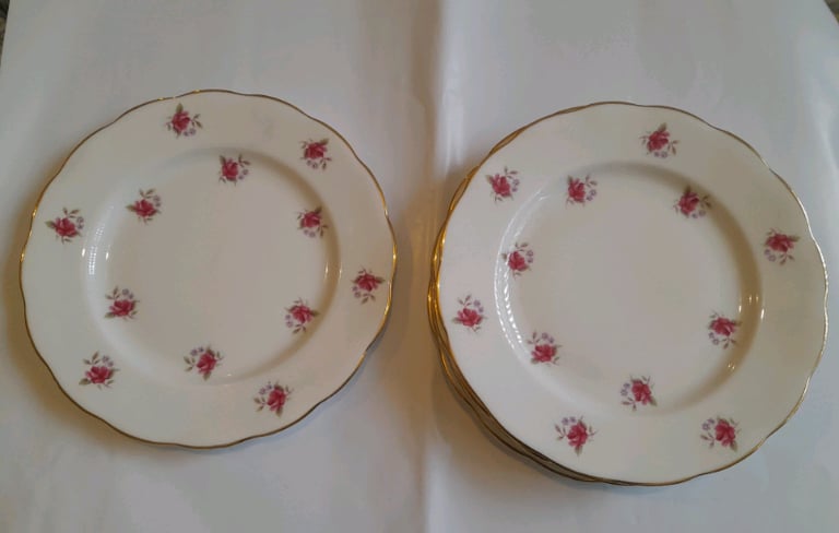 Crown Royal bone china plates - Collection ONLY