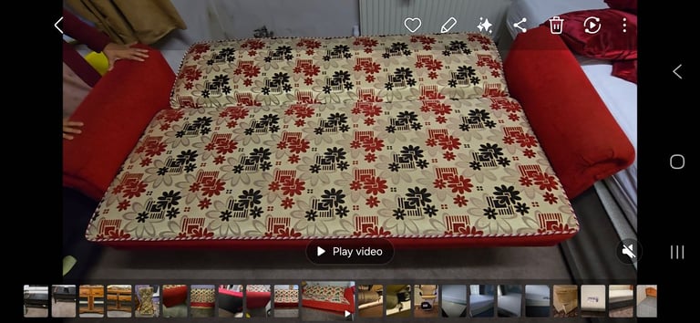 Sofa Bed, Three seater Bed settee with storage3