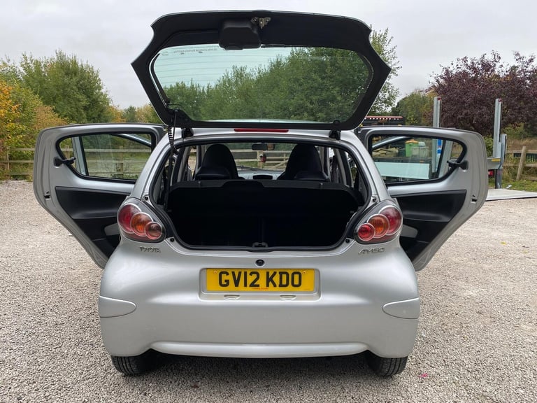 2012 Toyota AYGO 1.0 VVT-i Ice 5dr HATCHBACK PETROL Manual