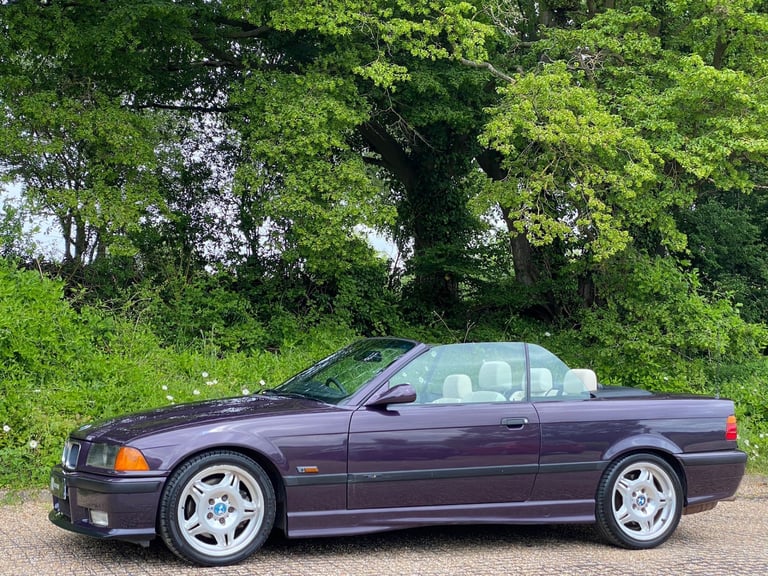 BMW M3 3.0 CONVERTIBLE 2DR [1995-M] DAYTONA VIOLET METALIC