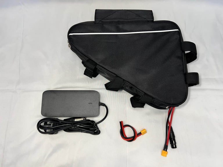 48v 23ah Triangle Li-ion Ebike Battery Electric Bike with 3a charger Soft case