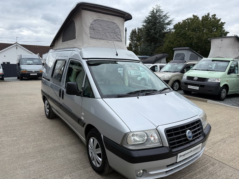 2006 Nu Venture Camper Van Fiat Scudo 2.0JTD - Silver - 64996 miles - 3 Owners