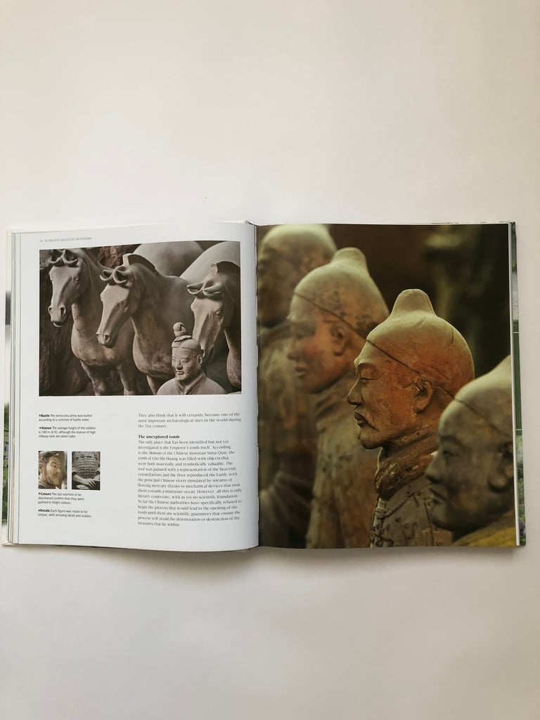 WORLD’S GREATEST WONDERS HARDBACK BOOK 