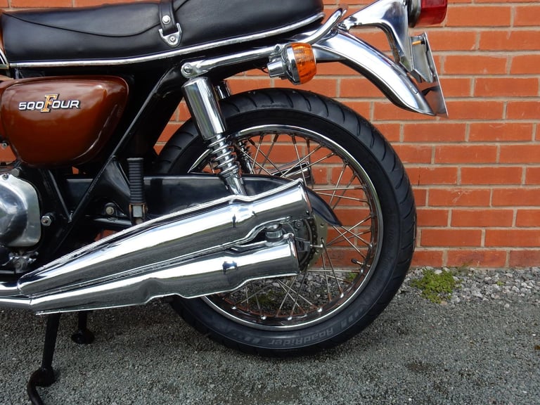 Honda CB500 Four 1972 499cc - GVG 564K - see video