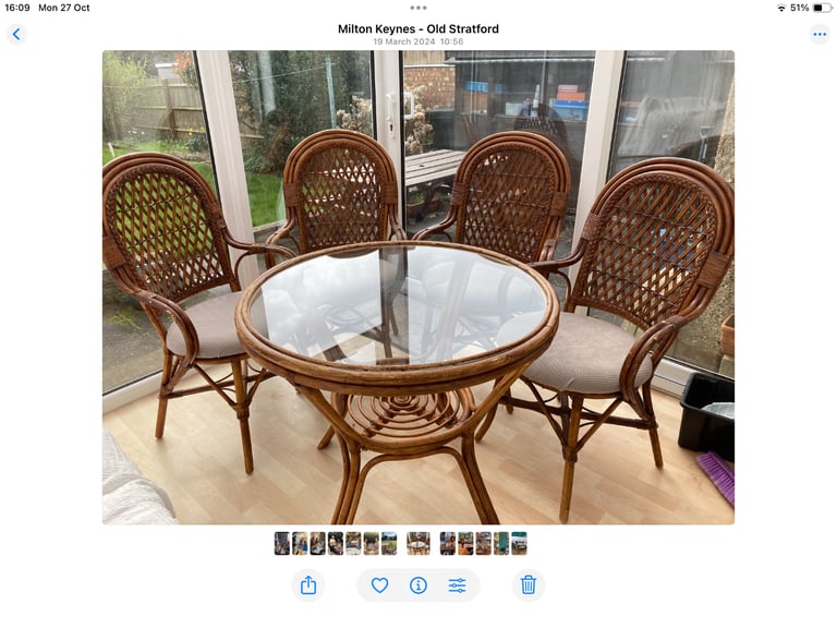 image for Conservatory dining set
