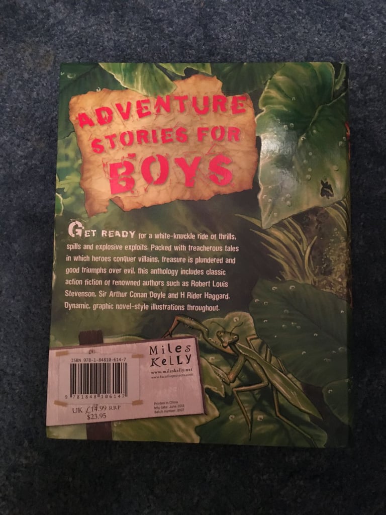 Adventure stories book 512 pages
