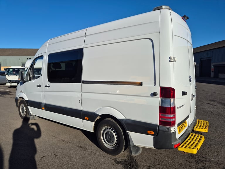 2018 Mercedes-Benz Sprinter 314 CDi MWB DUALINER 6 seat Eu6 AIR CON Crew Van Diesel Manual