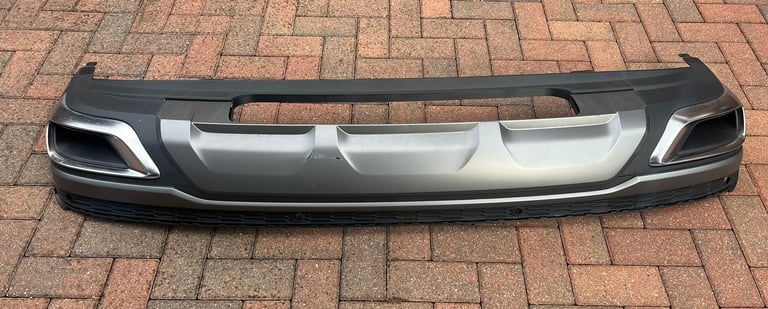 GENUINE AUDI Q7 S LINE REAR BUMPER AND DIFFUSER 2015-ON 4M0