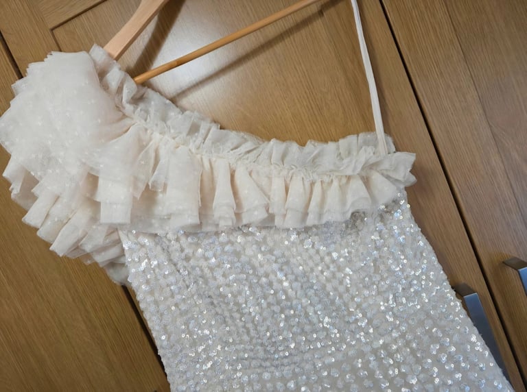 Needle & Thread One Shoulder Ankle Gown