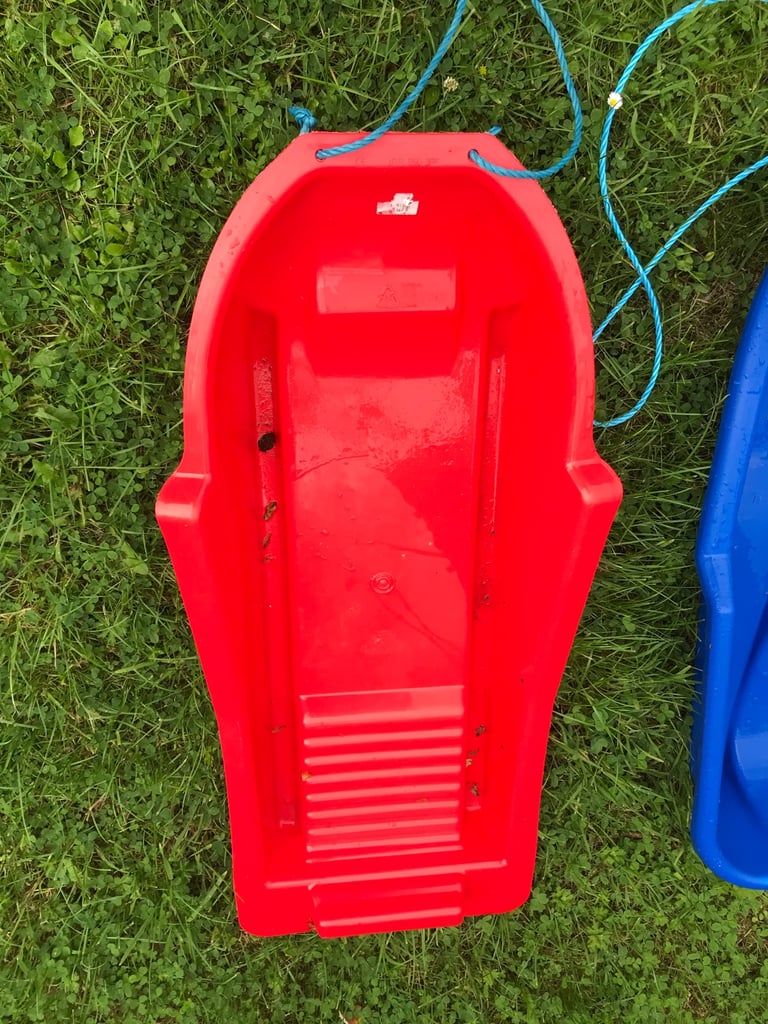 Plastic snow Sleighs