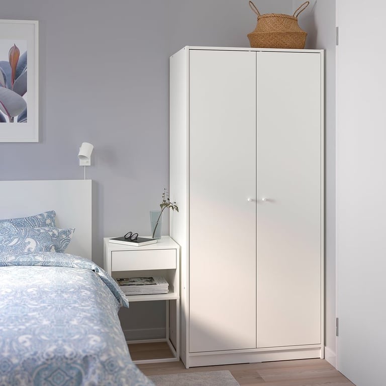 Wardrobe kleppstad ikea 