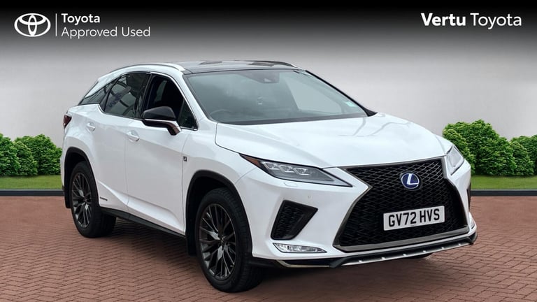 image for 2022 Lexus RX 450h 3.5 F-Sport 5dr CVT Hybrid Estate Estate Hybrid Automatic